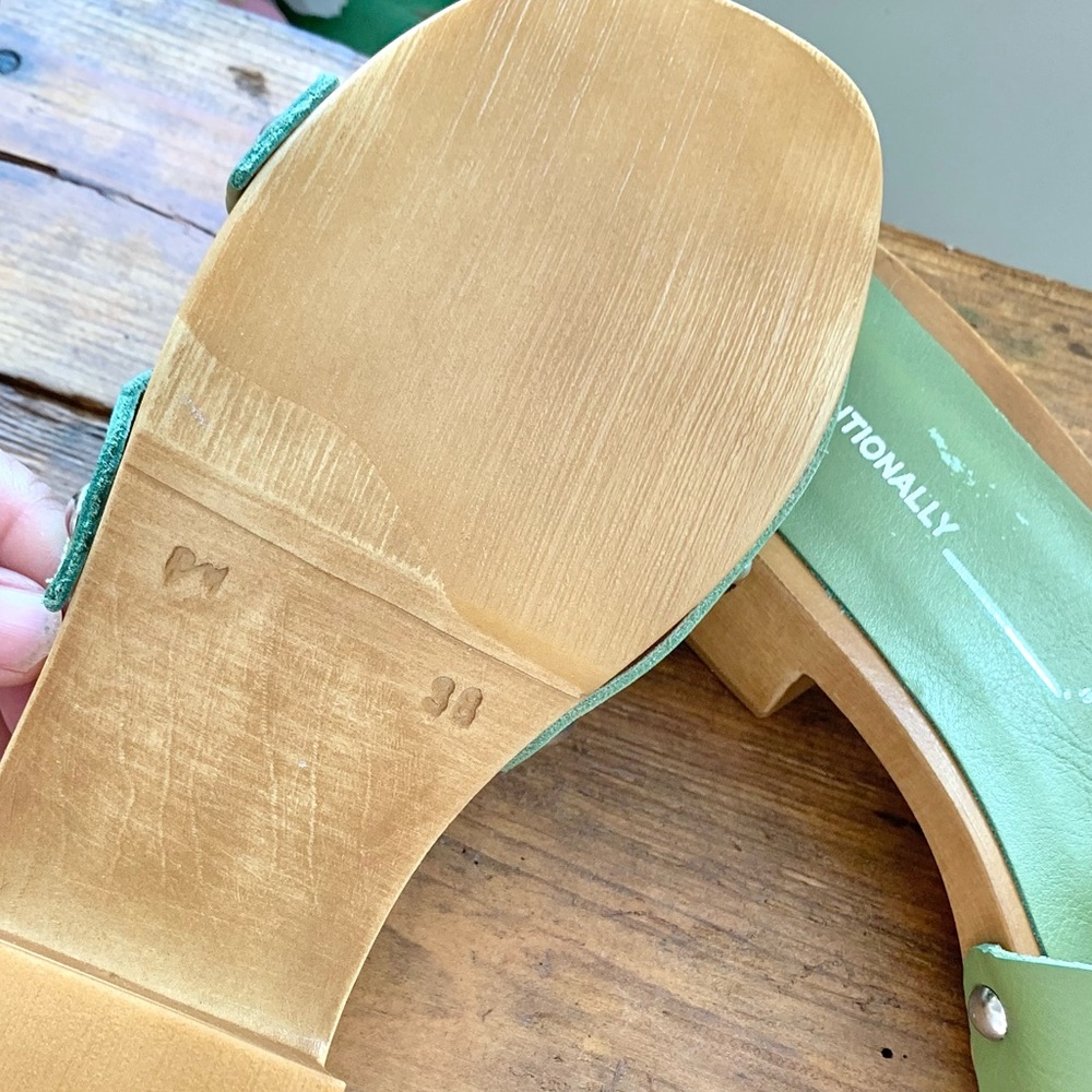 NEW Free People x Intentionally Blank Cleo Clog Sandal 38 NWOB - Picture 11 of 16
